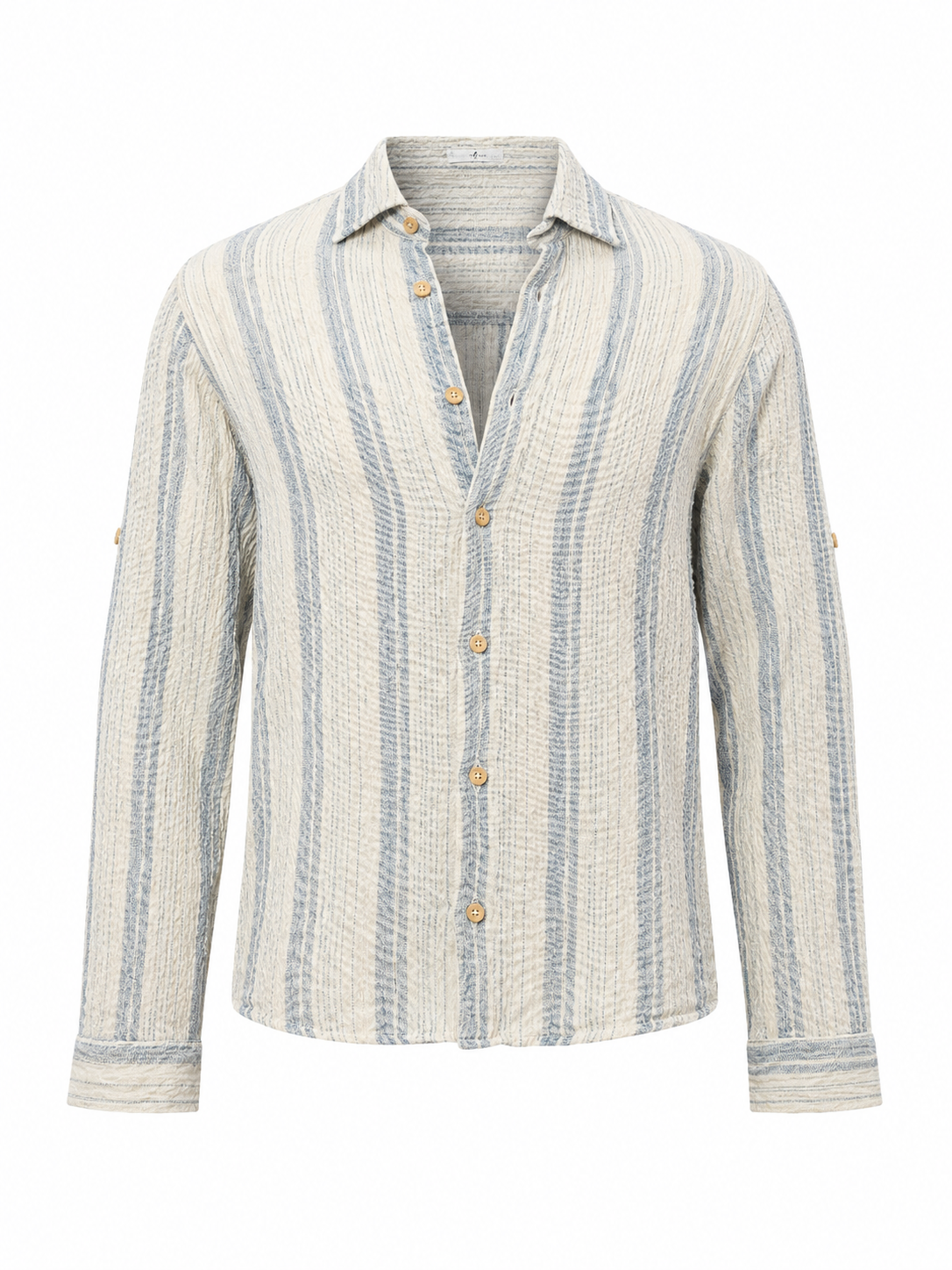 POSEIDON STRIPED COTTON SHIRT