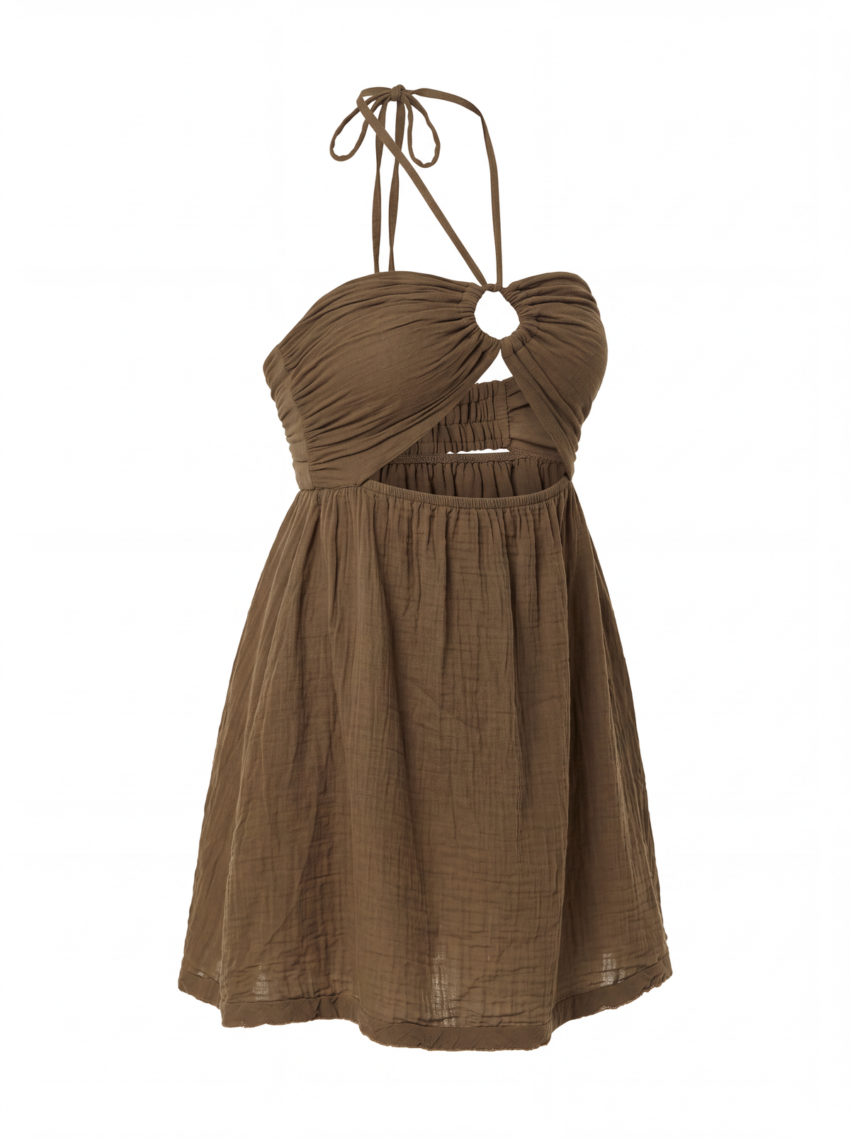 Nissa Halter Yaka Mini Elbise