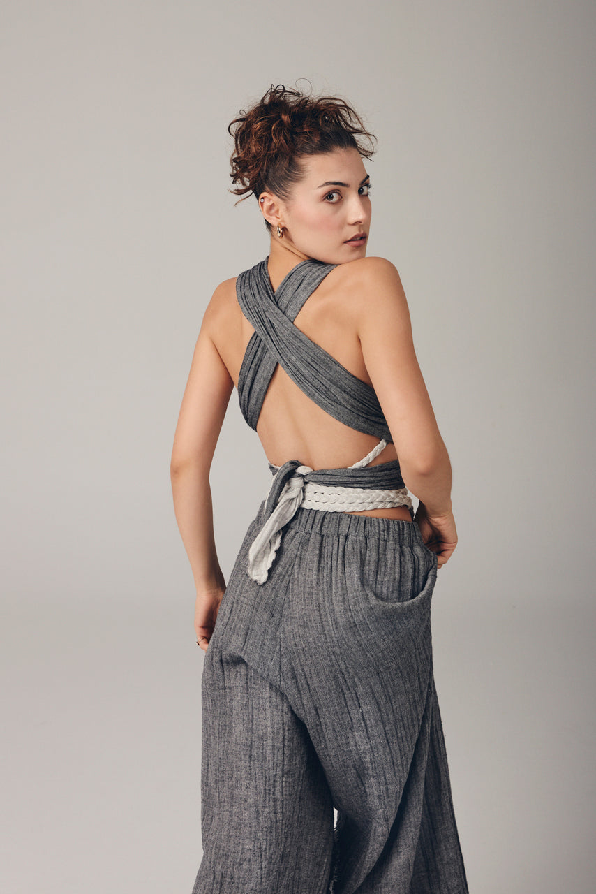 Solena Kruvaze Detaylı İkili Set