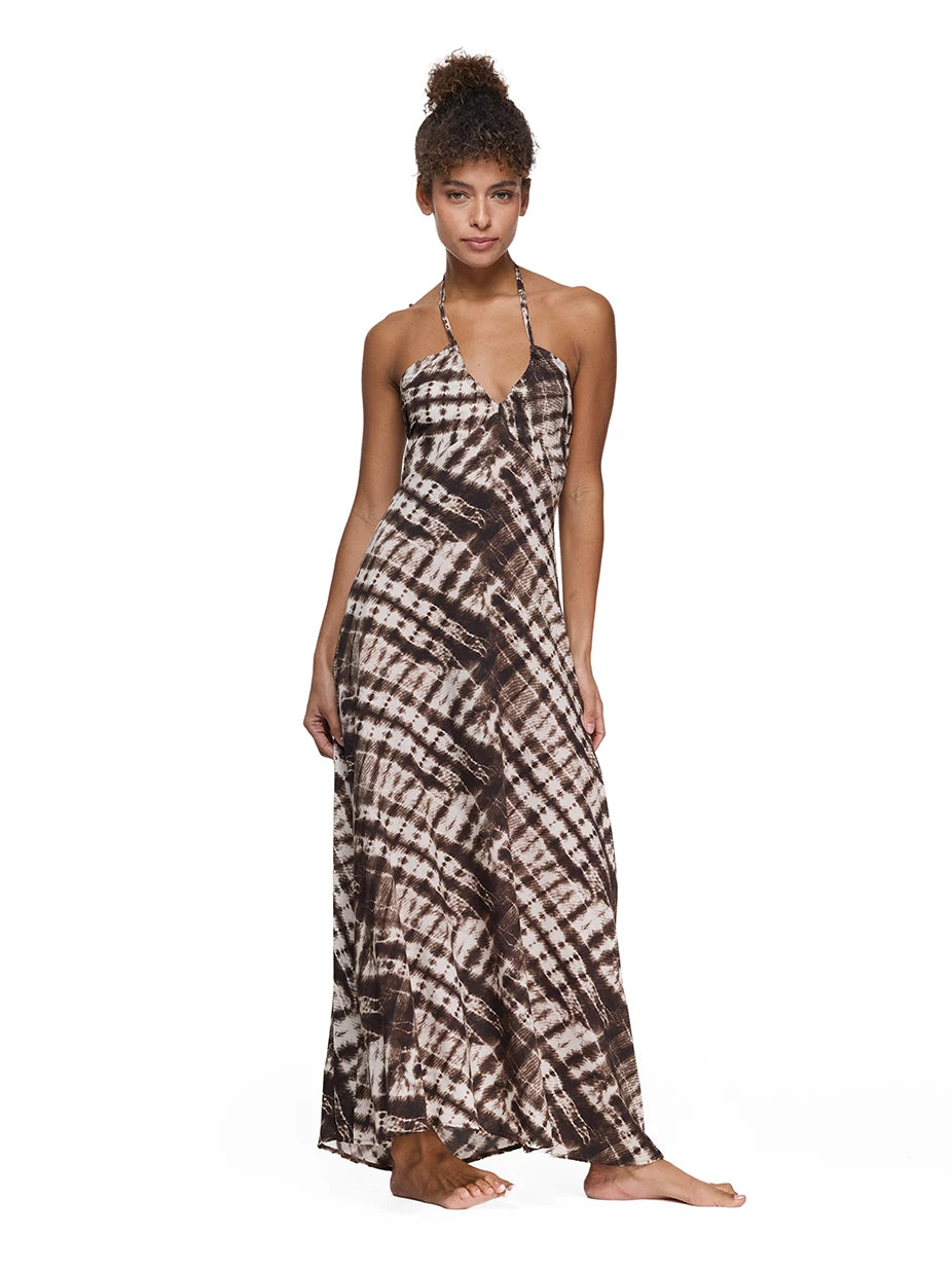 Lara Viskon Batik Elbise