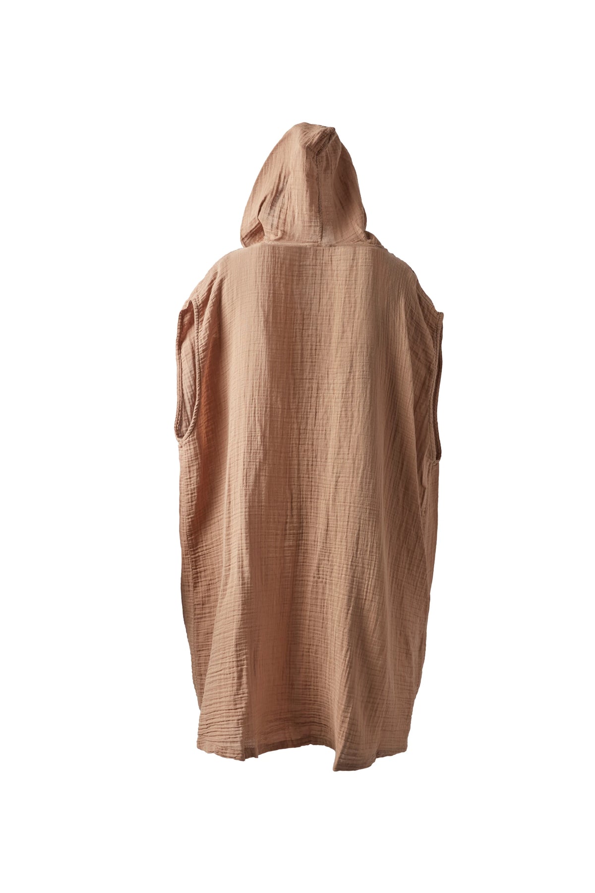MENA HOODED LONG VEST
