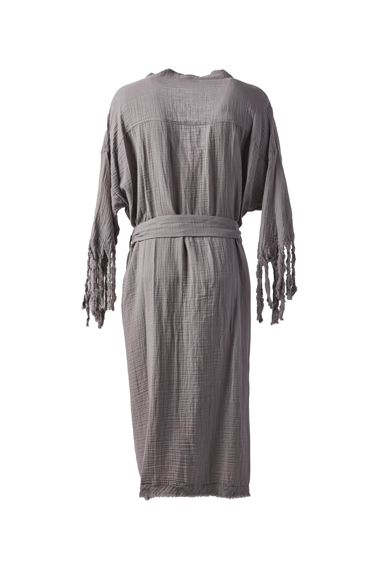 MIRA TASSEL-DETAILED SLEEVE KIMONO