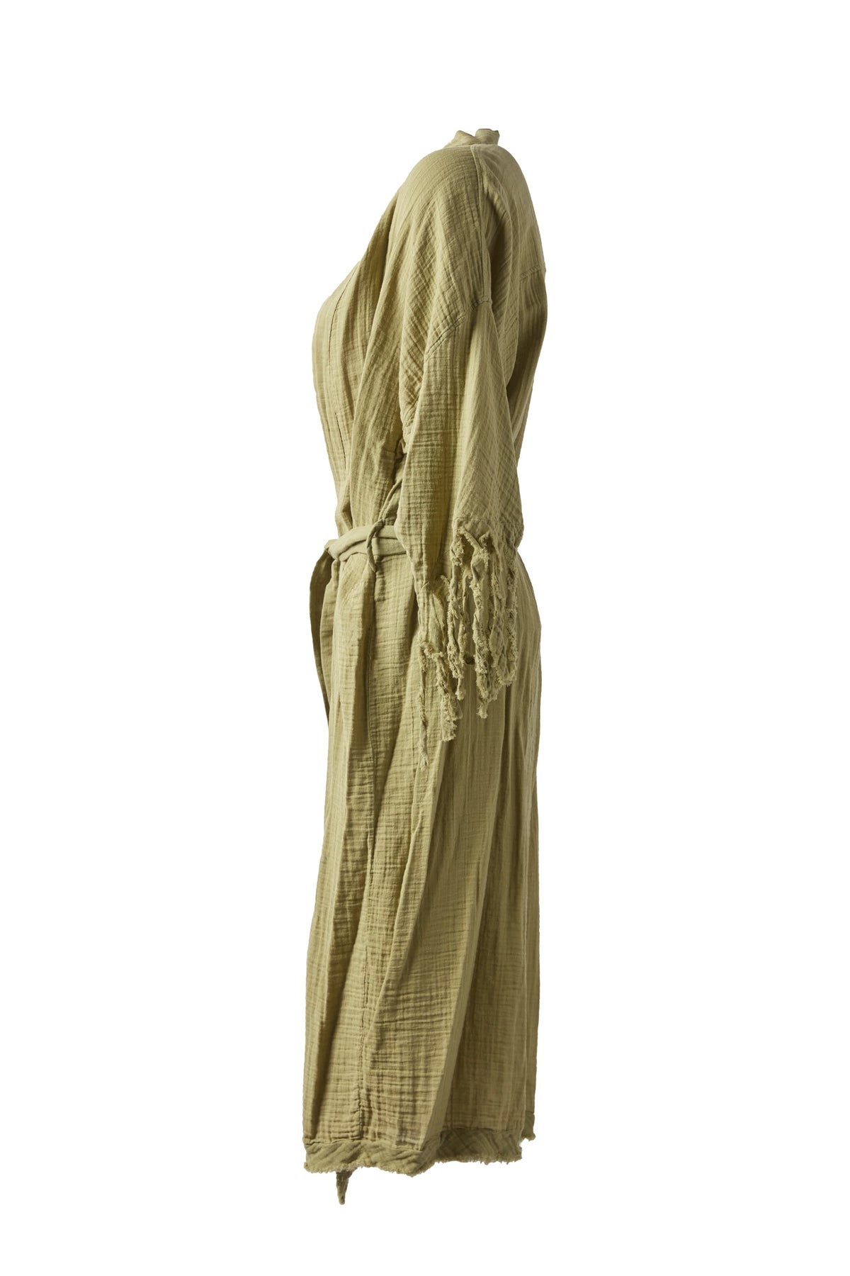 MIRA TASSEL-DETAILED SLEEVE KIMONO