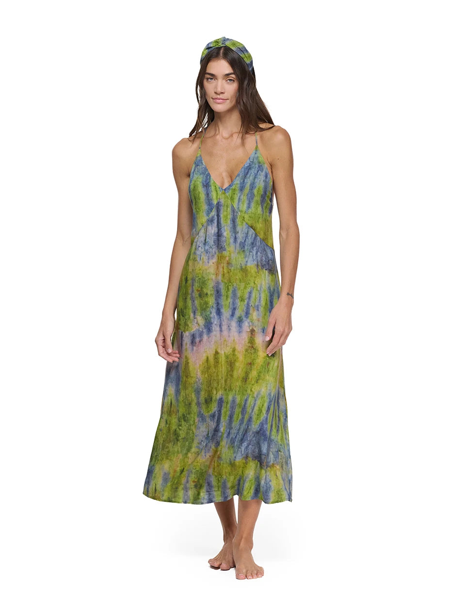 Sera Viskon Batik Elbise