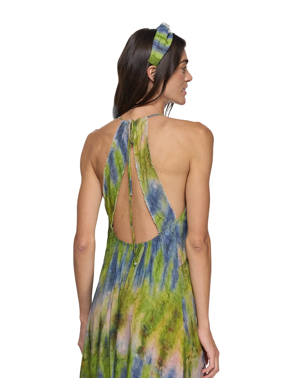 Sera Viskon Batik Elbise