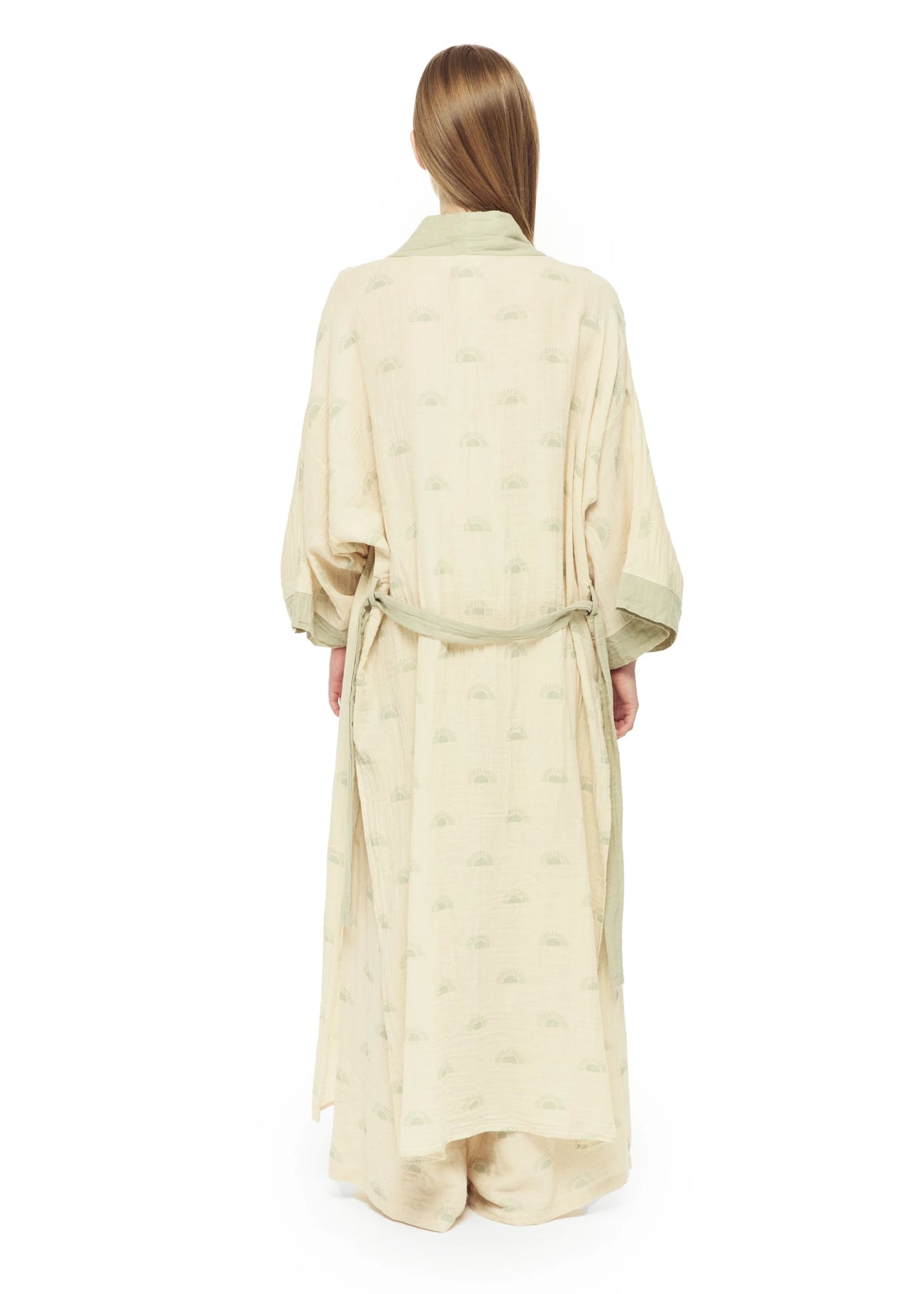 SUN PATTERNED KIMONO