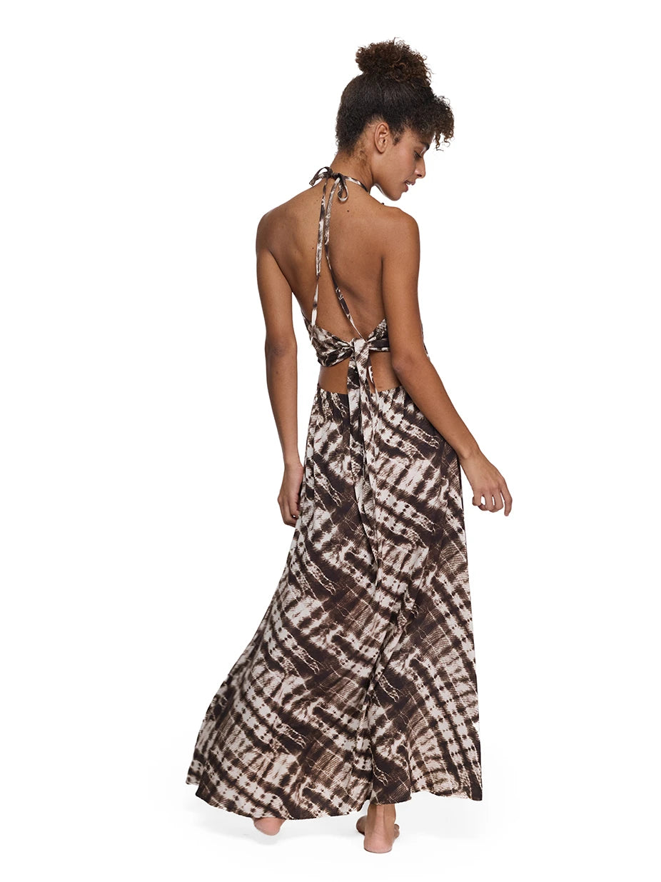 Lara Viskon Batik Elbise