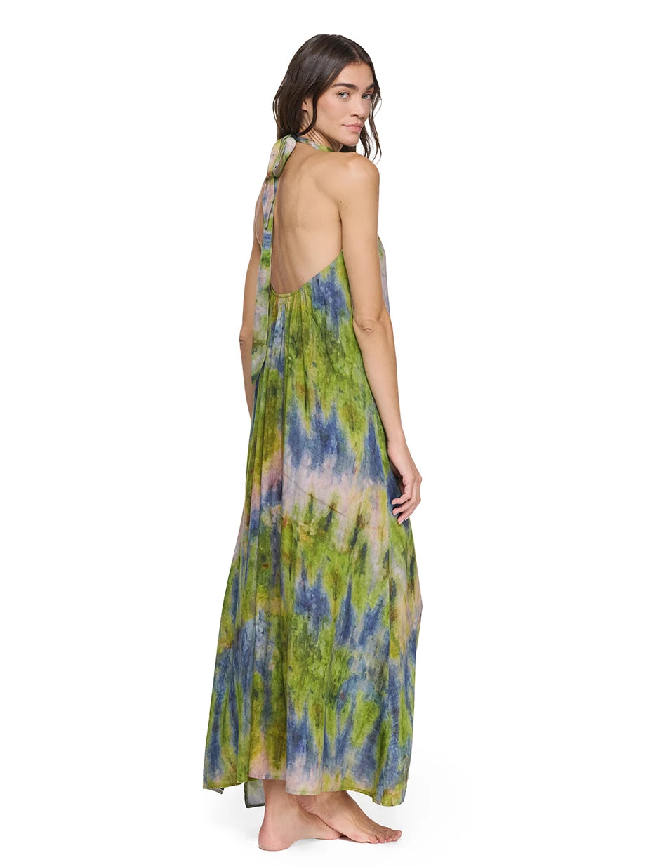 Nera Viskon Batik Elbise