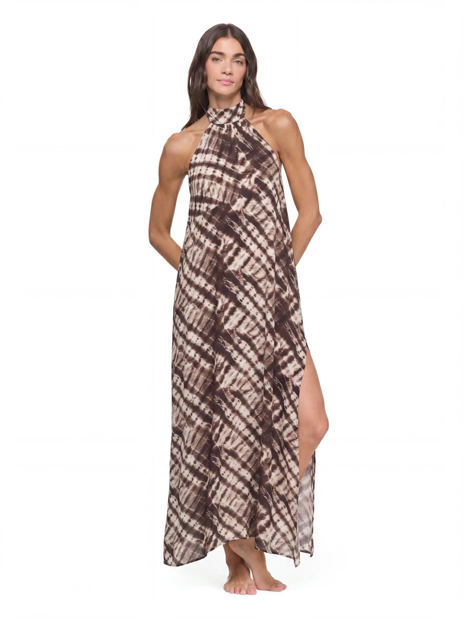 Nera Viskon Batik Elbise
