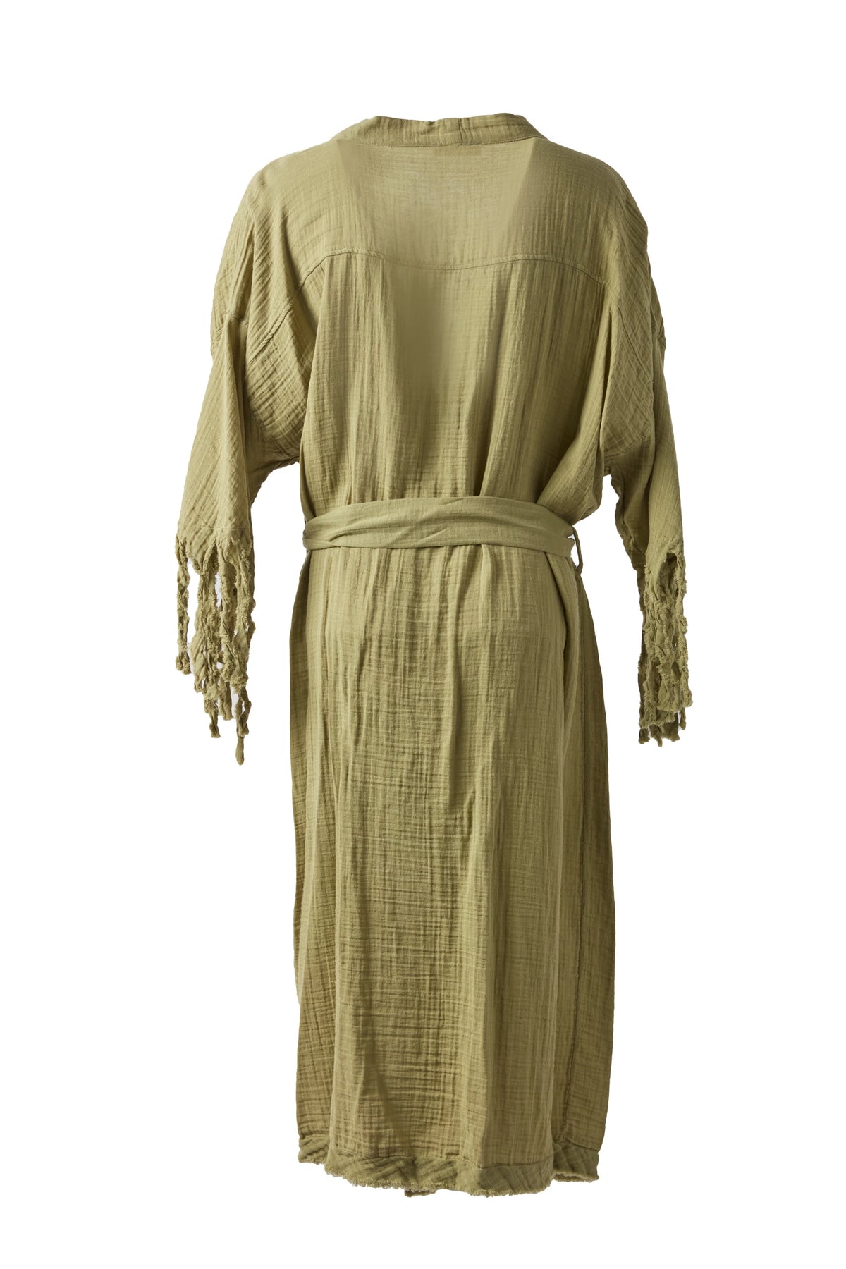 MIRA TASSEL-DETAILED SLEEVE KIMONO