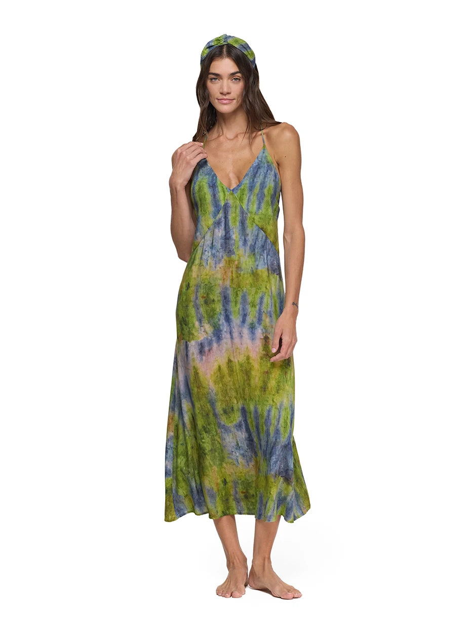 Sera Viskon Batik Elbise